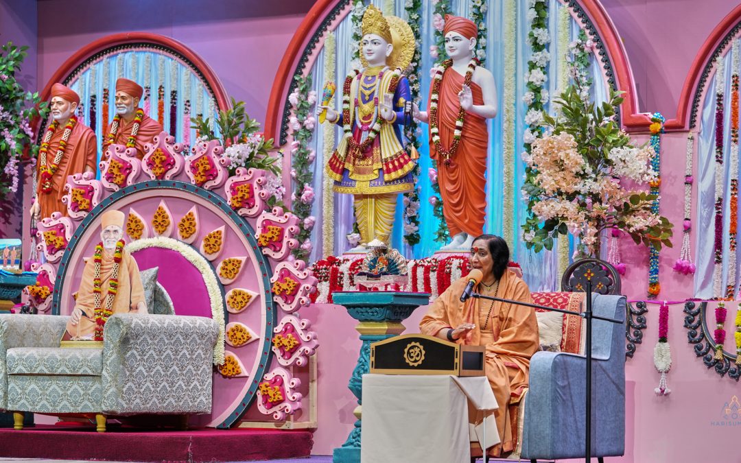 Blessings from Didi Maa Sadhvi Ritambhara Ji